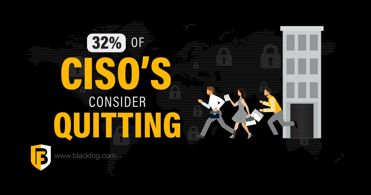 Cybersecurity Leaders consider quitting