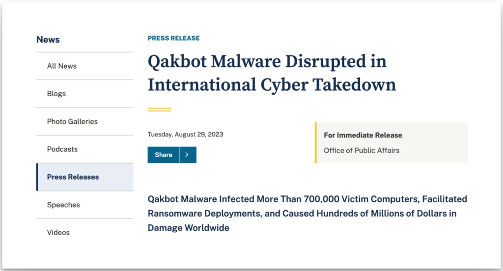 qakbot botnet qakbot botnet