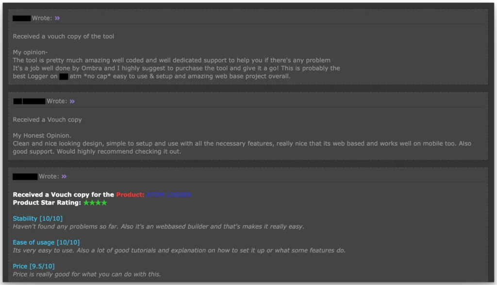 underground forums