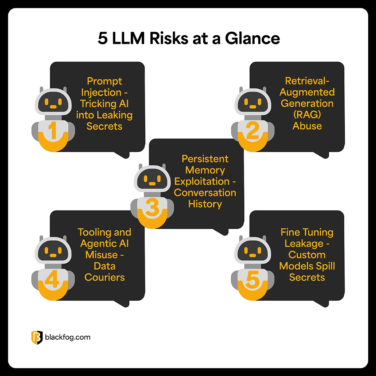 5 LLM Risks at a glance 5 LLM Risks at a glance