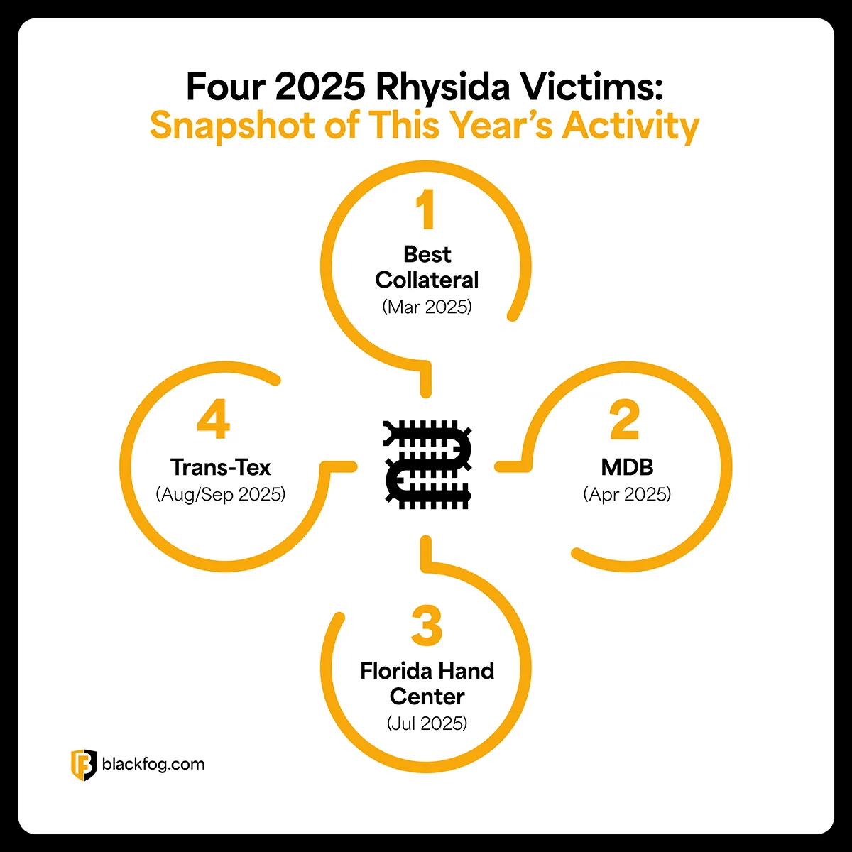 Rhysida Ransomware infographic Rhysida Ransomware infographic