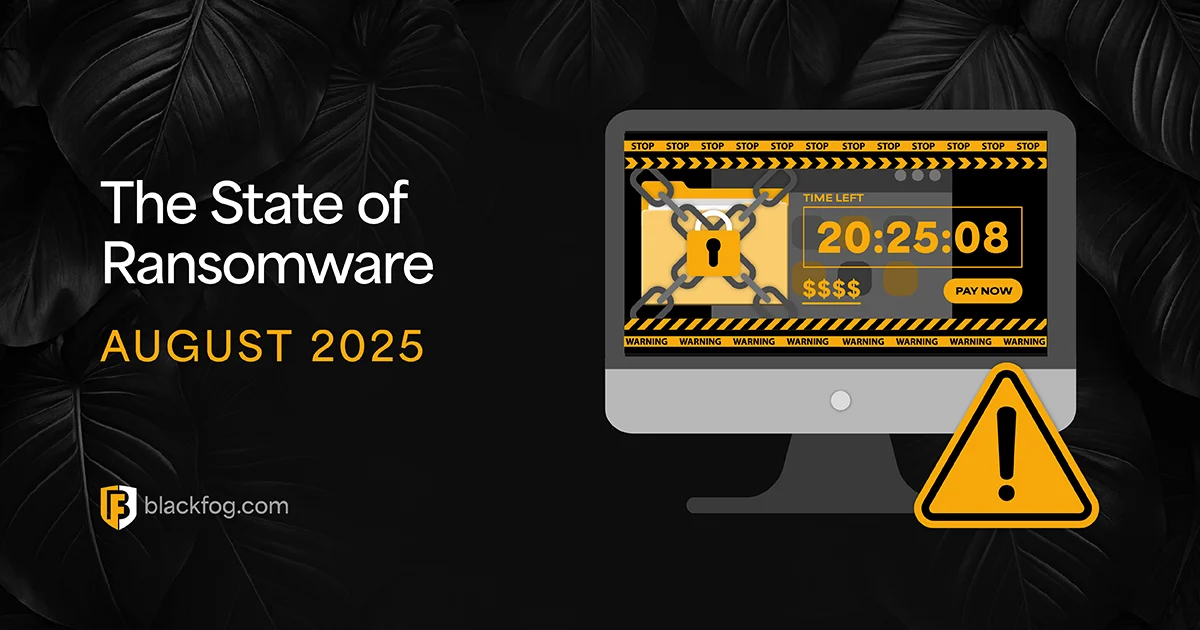 State of Ransomware August 2025