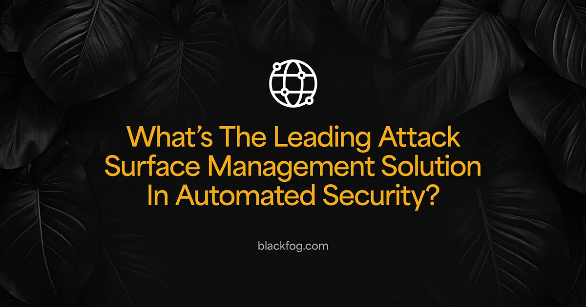 attack surface management solution