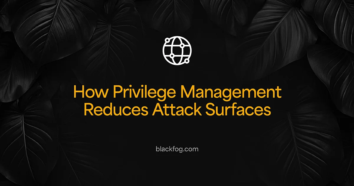 How Privilege Management Reduces Attack Surfaces