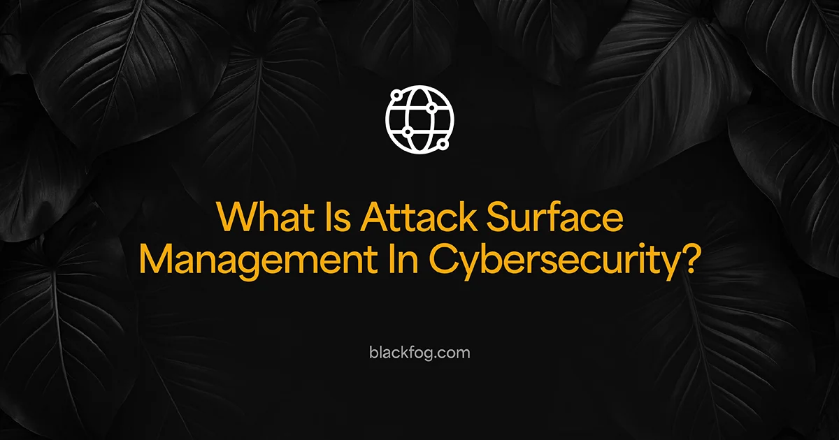 What Is Attack Surface Management In Cybersecurity?