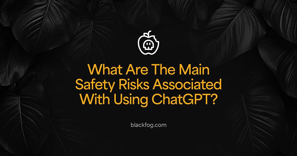 What Are The Main Safety Risks Associated With Using ChatGPT?